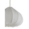 Závesná lampa Ø38,5x28 cm ZUBEDA krémová