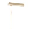Závesná lampa 3L 80x8x40 cm ITELA piesková
