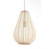 Závesná lampa 3L 80x8x40 cm ITELA piesková