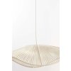 Závesná lampa Ø50x12 cm RAFA krémová
