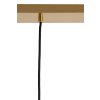 Závesná lampa 3L 120x30x30 cm MEDINA sklo jantárová+zlatá