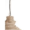 Závesná lampa Ø31x55 cm NAKISHA piesková