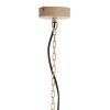 Závesná lampa Ø31x55 cm NAKISHA piesková