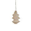 Závesná lampa Ø31x55 cm NAKISHA piesková