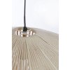 Závesná lampa Ø42x32 cm FELIDA krémová