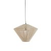 Závesná lampa Ø42x32 cm FELIDA krémová