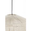Závesná lampa Ø49x30 cm DEYA krémová