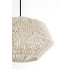 Závesná lampa Ø40x24 cm DEYA krémová