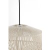 Závesná lampa Ø40x24 cm DEYA krémová