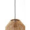 Závesná lampa Ø50x50 cm MALVA juta prírodná