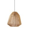Závesná lampa Ø50x50 cm MALVA juta prírodná