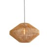 Závesná lampa Ø60x37 cm MALLOW juta prírodná
