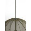 Závesná lampa Ø50x60 cm PLUMERIA tmavozelená