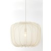 Závesná lampa Ø60x45 cm PLUMERIA piesková