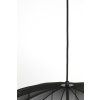 Závesná lampa Ø60x45 cm PLUMERIA čierna