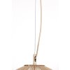 Závesná lampa Ø34x35 cm RILANA matná béžová