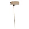 Závesná lampa Ø34x35 cm RILANA matná béžová