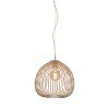 Závesná lampa Ø34x35 cm RILANA matná béžová