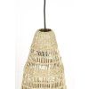 Závesná lampa Ø20x52 cm LATIKA morská tráva prírodná