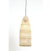 Závesná lampa Ø20x52 cm LATIKA morská tráva prírodná
