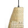 Závesná lampa Ø20x42 cm LATIKA morská tráva prírodná