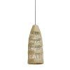 Závesná lampa Ø20x42 cm LATIKA morská tráva prírodná