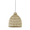 Závesná lampa Ø50x57 cm SAGAR morská tráva prírodná