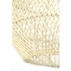 Závesná lampa Ø46x39 cm CHARITA ratan prírodná