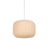 Závesná lampa Ø44x31 cm LEXA biela