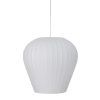 Závesná lampa Ø30x30 cm XELA biela