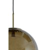 Závesná lampa Ø48 cm MAGDALA sklo hnedá+zlatá