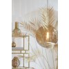 Závesná lampa Ø48 cm MAGDALA sklo hnedá+zlatá