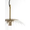 Závesná lampa Ø48 cm MAGDALA sklo číre+zlaté