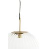 Závesná lampa Ø48 cm MAGDALA sklo číre+zlaté