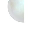 Závesná lampa Ø48 cm MEDINA sklo dúha+čierna