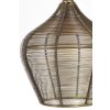 Závesná lampa 10L 120x25x29,5 cm ALVARO antický bronz