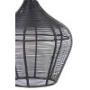 Závesná lampa 5L 100x20x122 cm ALVARO matná čierna