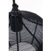 Závesná lampa 5L 100x20x122 cm ALVARO matná čierna