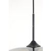 Závesná lampa 10L 120x60x110 cm MAYSON dymové sklo + matná čierna
