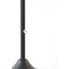 Závesná lampa Ø23x18 cm MAYSON dymové sklo+matná čierna
