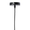 Závesná lampa Ø30x31,5 cm PACINO ratan tmavohnedá