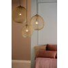 Závesná lampa Ø30x35 cm MAROKO zlatá