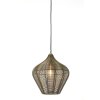 Závesná lampa Ø27x29,5 cm ALVARO antický bronz
