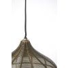 Závesná lampa Ø20x22 cm ALVARO antický bronz