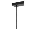 Závesná lampa 5L 110x22x32 cm LEKAR mravenec bronz + dymové sklo