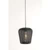 Závesná lampa Ø23x25 cm ADETA matná čierna