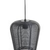 Závesná lampa Ø23x25 cm ADETA matná čierna