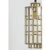 Závesné svietidlo Ø15x31 cm SØSTRENE starožitný bronz+sklo
