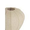 Stolová lampa Ø35x36 cm KYZO potlač dreva hnedá+ľanová prírodná