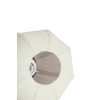 Stolová lampa Ø23x23,5 cm KYZO potlač dreva prírodná+ľanová krémová
